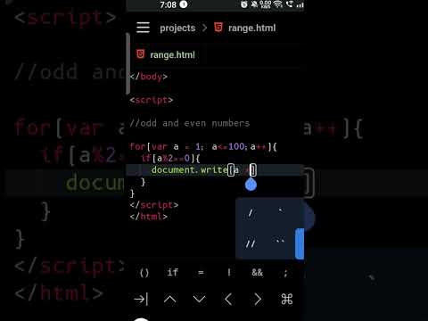 Find odd and even numbers with javascript #coding #programming #javascriptcoding #code