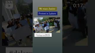 Delay CSS2025. Current Protest in Lahore.#css3  #cssnews #css2025 #justice #trending