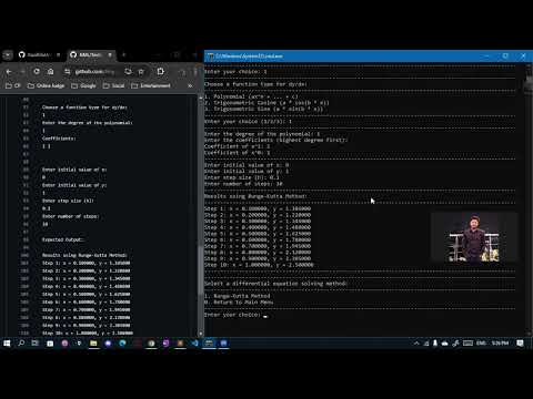 Numerical Methods Console Application | CSE 2208
