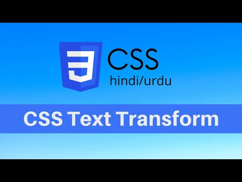 text transform in css || part11