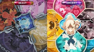 All Beast and Ancient Cookies Gacha Animation and Comparison (Silent Salt Cookie's Release) 