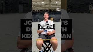 Josh Allen on his dinner with Keon Coleman #complexnews