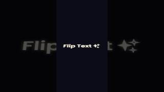 Tricks : 9/100 Flip Text Animation with CSS | Creative Web Design #cssanimation #coding #webdev