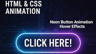 04_HTML & CSS Mini Project for Beginners | Create a Neno Button Animation Step by Step. 