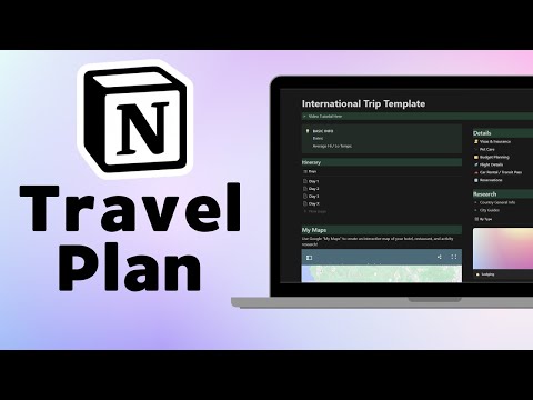How to plan your dream trip with Notion (+ template!)