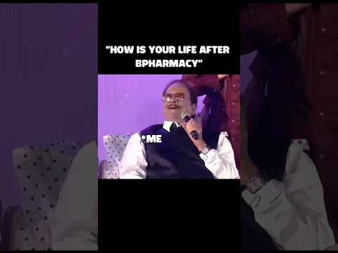 when someone ask, how's your life after bpharmacy. #pharmacy #memes #youtubeshorts #gpat #niper
