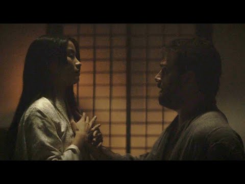 John Blackthorne and Toda Mariko Kiss and Romance Scene | Shōgun Episode 4