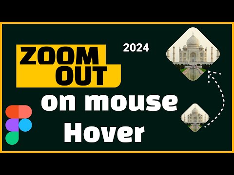 Zoom out on mouse hover