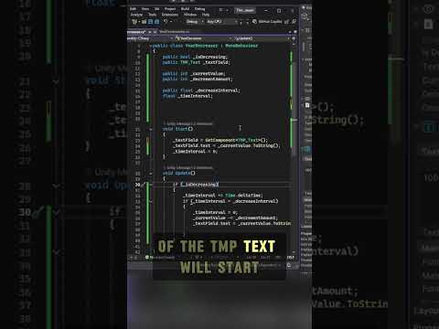Dynamic TMP Text Updates in Unity: Quick Tutorial