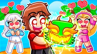I Spent $100,000 On The Dragon Fruit To Rizz MY CRAZY FAN GIRLS... (Blox Fruits)