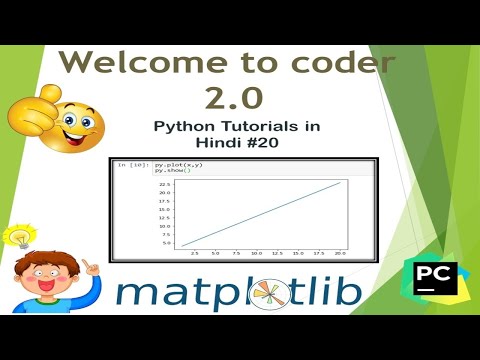 Matplotlib | Graphs | DataFrames | Python Tutorials in Hindi | Python Tutorials # 20