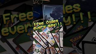 Free Pokemon TCG codes every day🤩 90.day #pokemon #freecodes #tcg #tcgpokemon #pokémon #shorts #card