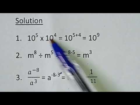 Master Indices in Details, Part 1. Laws of Indices Made Simple.