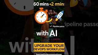 Day  33 DevOps + AI: From 60 Mins to 2 Mins 🚀 | Upgrade Your Workflow Now!