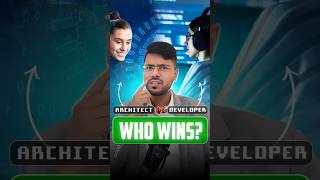 AWS Developer vs Solution Architect – Who Has the Hardest Job in Tech? | #shorts #shortvideo #tech