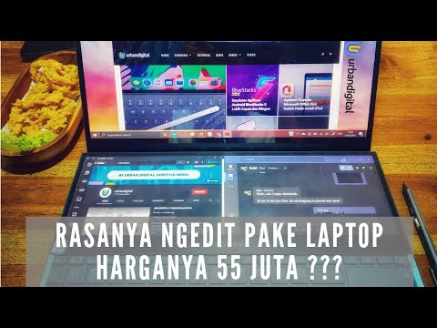 ASUS Zenbook Duo, edit video pakai laptop 55 juta??