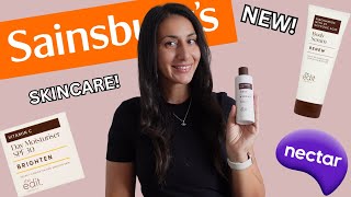 SAINSBURY'S NEW AFFORDABLE SKINCARE | OCTOBER 2025