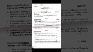 Questions papers of 2nd semester Csit. #csit #question #shortvideo #youtubeshorts #viral #shorts