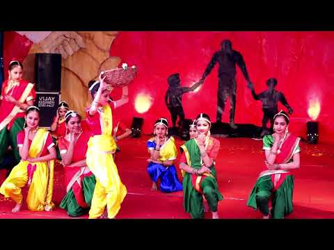 JPS Academy Nissing Annual Day Celebration 2018-19 Marathi Dance