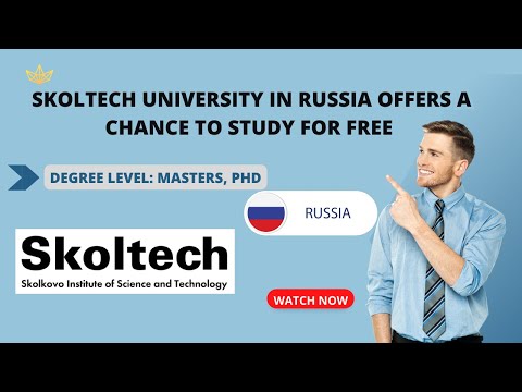 Skoltech University In Russia Offers A Chance To Study For Free #scholarship2023 #scholarships