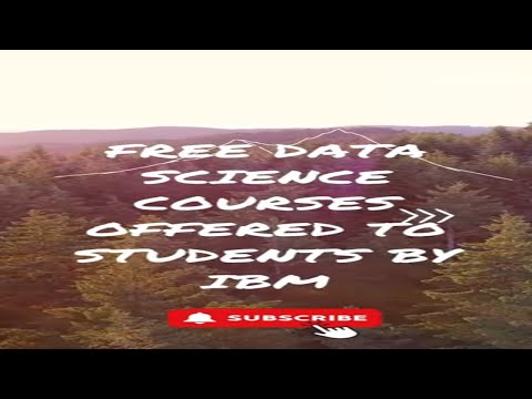 IBM's Gift to Students: Free Data Science Courses! #datascience #ibm #freecourses #shorts