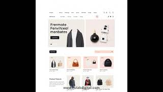 E commerce Website Design 27 Hulak Digital #websitedesign #staticwebsitedesign #ecommerce #creative