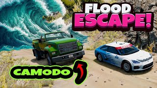 He Tries to DROWN US in BeamNG DRrve!