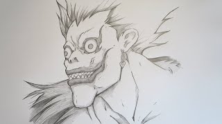 How To Draw Ryuk | Death Note | Step By Step Anime Drawing Tutorial