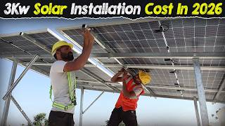 3Kw On-Grid Solar Complete Step-By-Step Installation for Home | Solar Panel Installation for Home