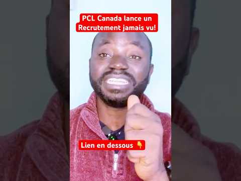 PCL launches an unprecedented recruitment drive 🥱 #immigrationcanada #jobscanada