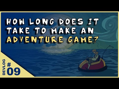 How long does it take to make a point and click adventure game? - DEVLOG 09