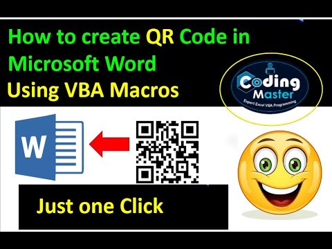 How to create QR Code in Microsoft Word