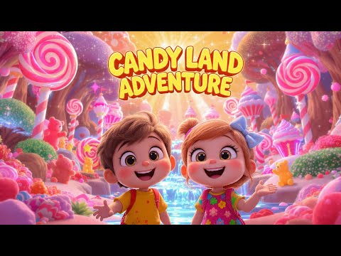 Candy Land Adventure Song for Kids | Sweet Poem, Cute Animals & Magical 3D Animation