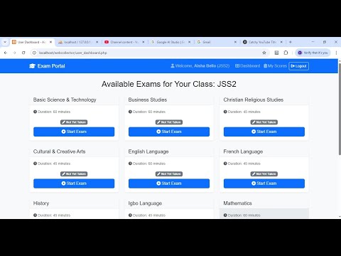 “🚀 Ultimate Online Exam System Built with PHP | WAEC/NECO Game-Changer!”