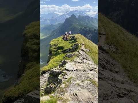 The outstanding hike of Hochstollen mountain in Switzerland🇨🇭 #landscape #nature #travel #hiking