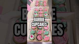 BARBIE CUPCAKES! 🧁 Buttercream is TIGGA MAC recipe of course! 🩷