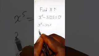 What Is X In This Equation? #shorts #shortmathvideo #shortsmath