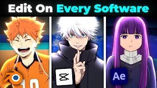 I Made An Edit On EVERY Editing Software