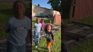 August & his friends brake stranger fence 😂 #shorts