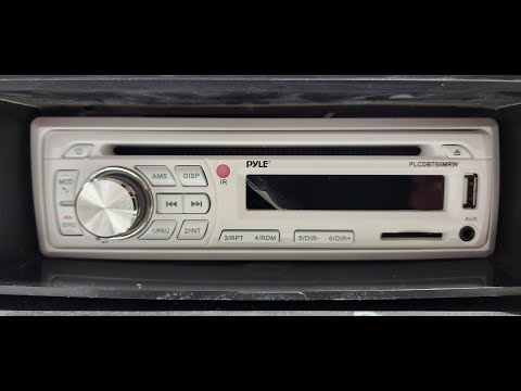 pyle marine radio install