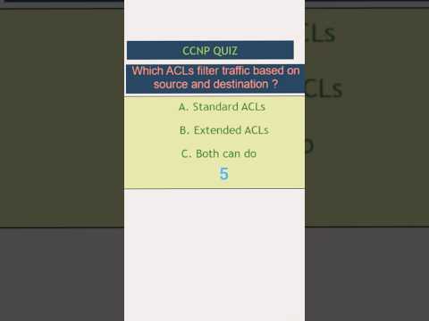 Which ACLs is Used to Filter Traffic From Both Source & Destination? | access control list