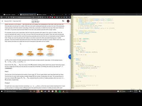 Google Code Jam 2021 Round 2 (4th Place)