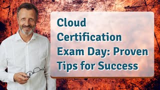 Cloud Certification Exam Day: Proven Tips for Success