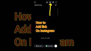 How To Add Link 🔗 On Instagram Story | swipe up without 10k followers