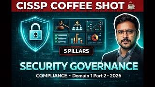 CISSP Domain 1 (Part 2) - 2026 : Security Governance & Compliance Explained