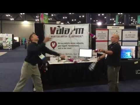 Valarm Founders / Brothers Lorenzo & Edward Juggling at Esri PUG 2015 Conference