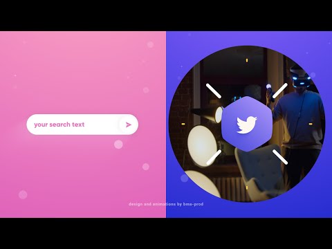 Minimal 2D Search Logo Intro (After Effects Template)
