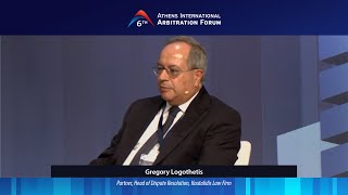 6th Athens International Arbitration Forum: Gregory Logothetis