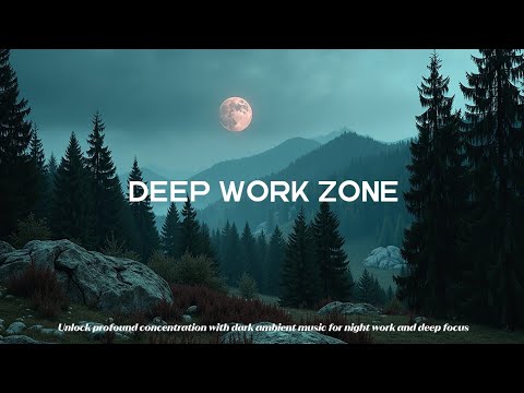 Dark Ambient Music - Deep Night Focus for Intense Study & Concentration & Flow State