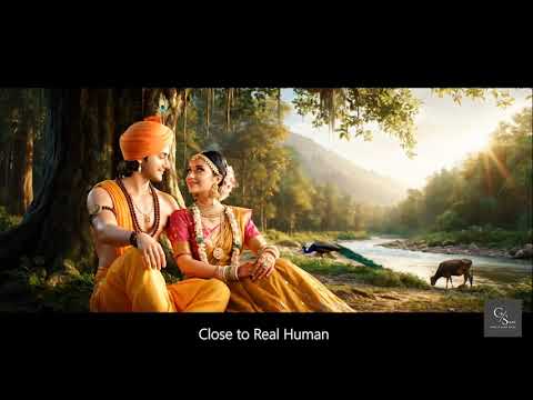 "A Glimpse of Radha Krishna Through AI Lens" by Raj Gori and Prachee Shah